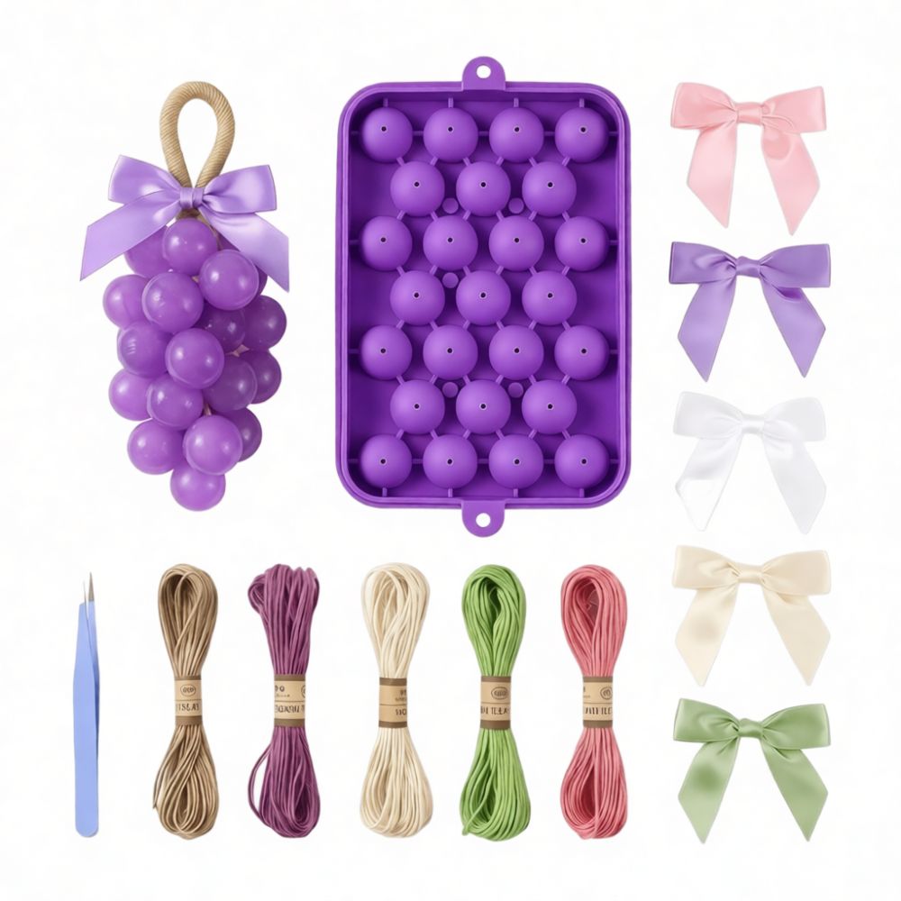 Soap Making Gifts - Силиконовая форма в виде винограда для