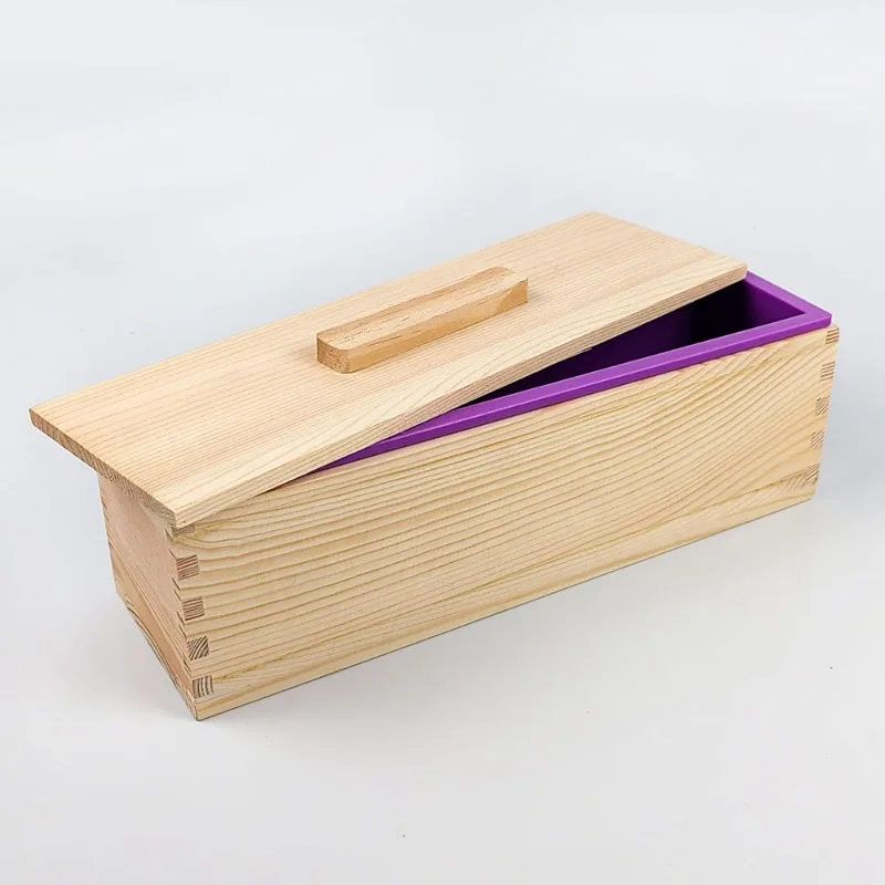 Soap Making Kit For Beginners - Силиконовая форма для мыла, прямоугольная гибкая